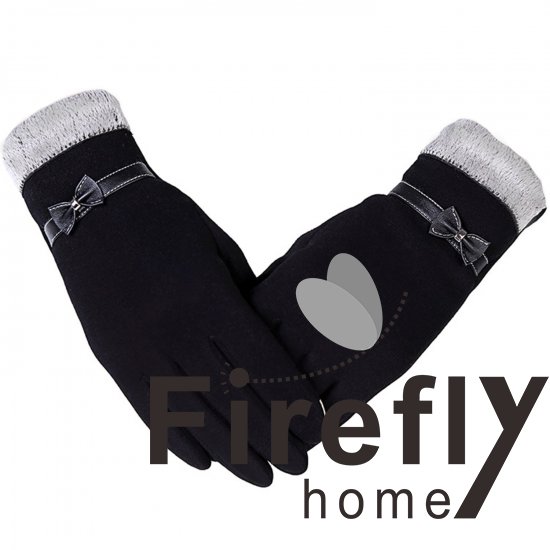 Fireflyhome Women's Winter Screentouch Thick Warm Weather Gloves - Click Image to Close