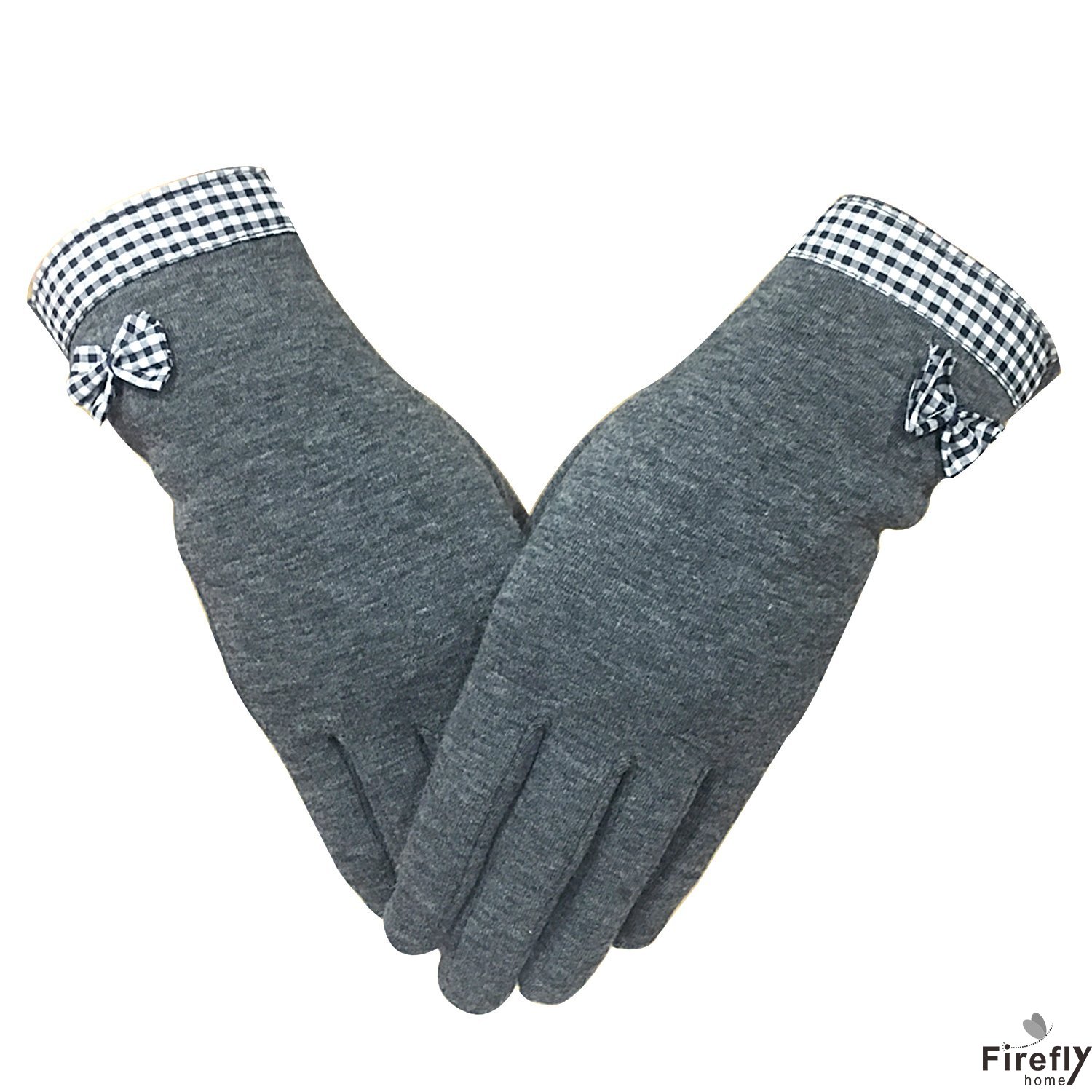 Fireflyhome Women's Winter Screentouch Thick Warm Weather Gloves